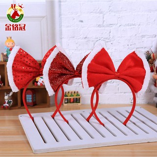 Bờm tóc noel nhiều hình