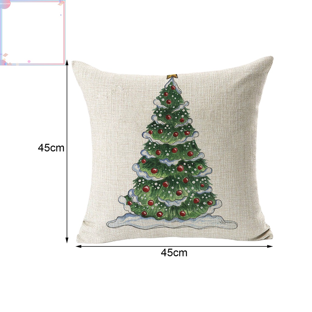 Vỏ gối họa tiết giáng sinh dễ thương bắt mắt sành điệu