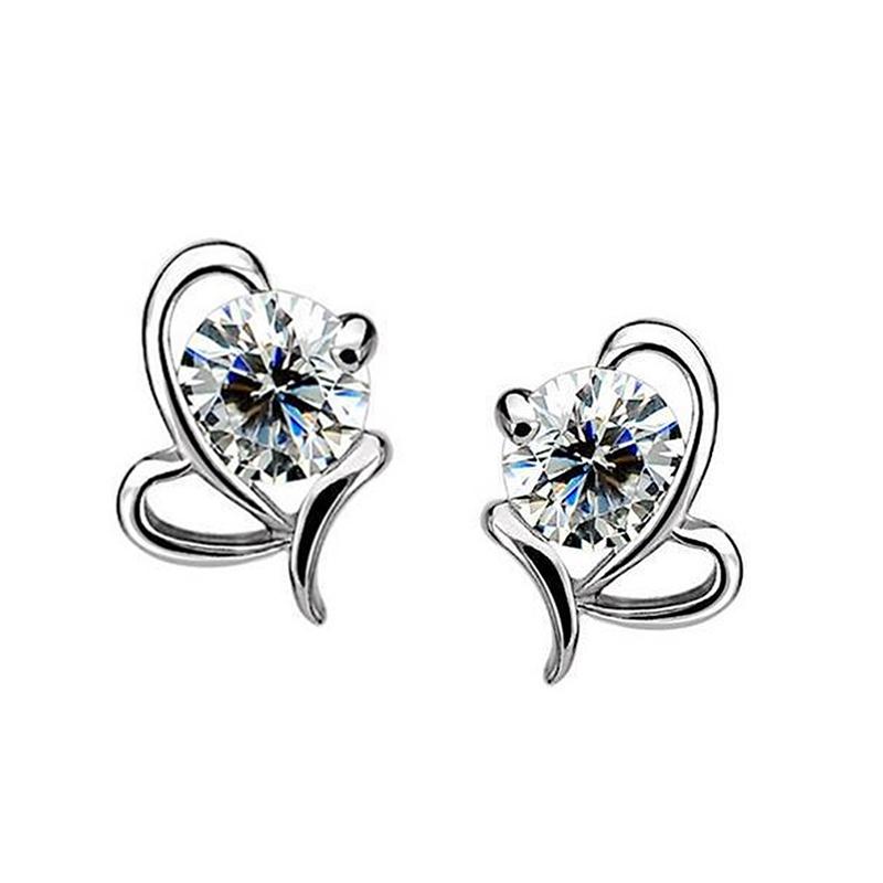 Thời trang Bông tai Rhinestone Lấp lánh Bông tai Nữ Cá tính Thời trang