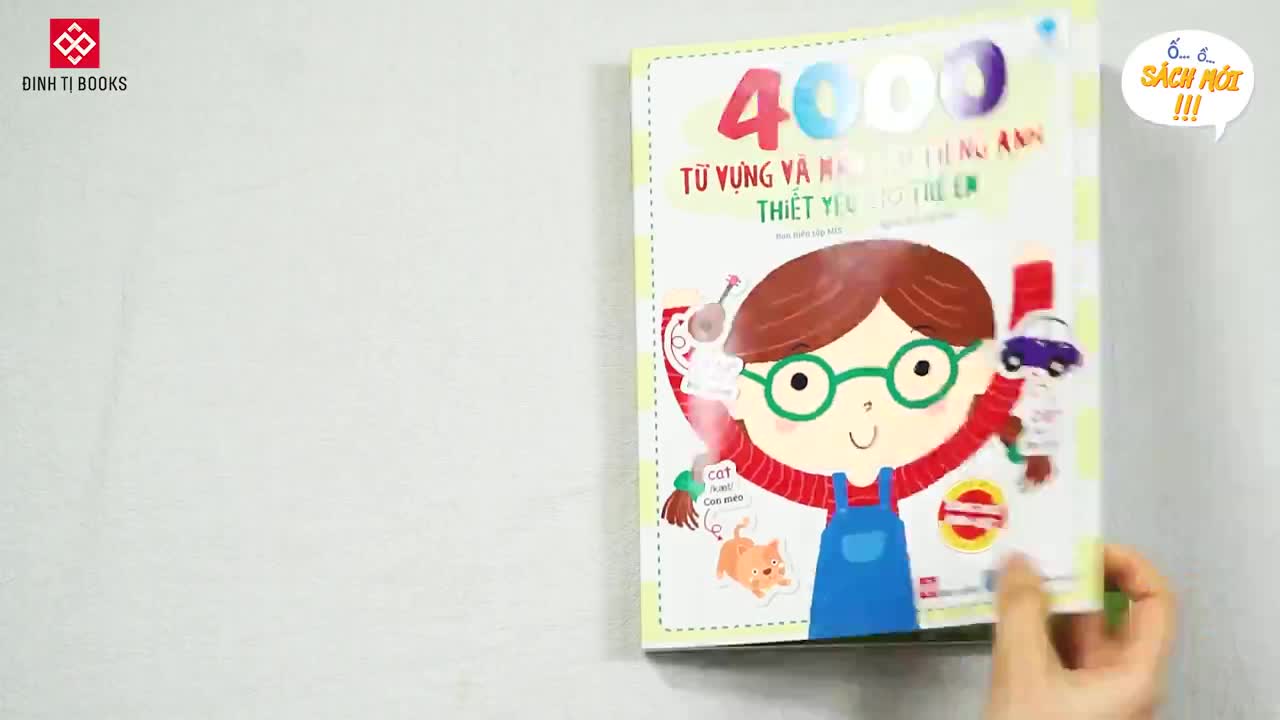 Sách 4000 từ vựng và mẫu câu tiếng Anh thiết yếu cho trẻ em | BigBuy360 - bigbuy360.vn