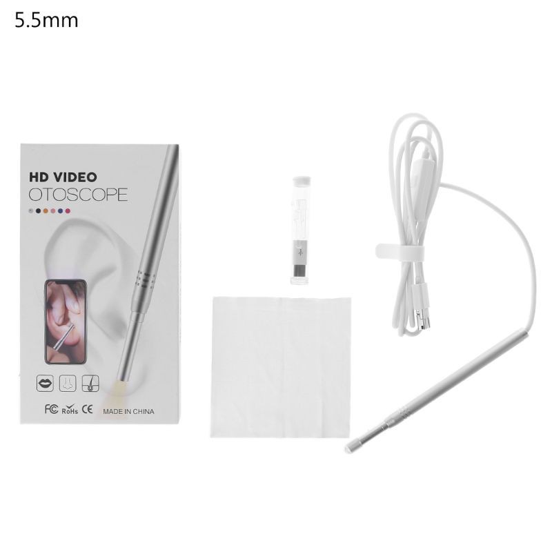 Camera nội soi tai mũi họng đầu dò siêu nhỏ 3.9mm HD VIDEO OTOSCOPE