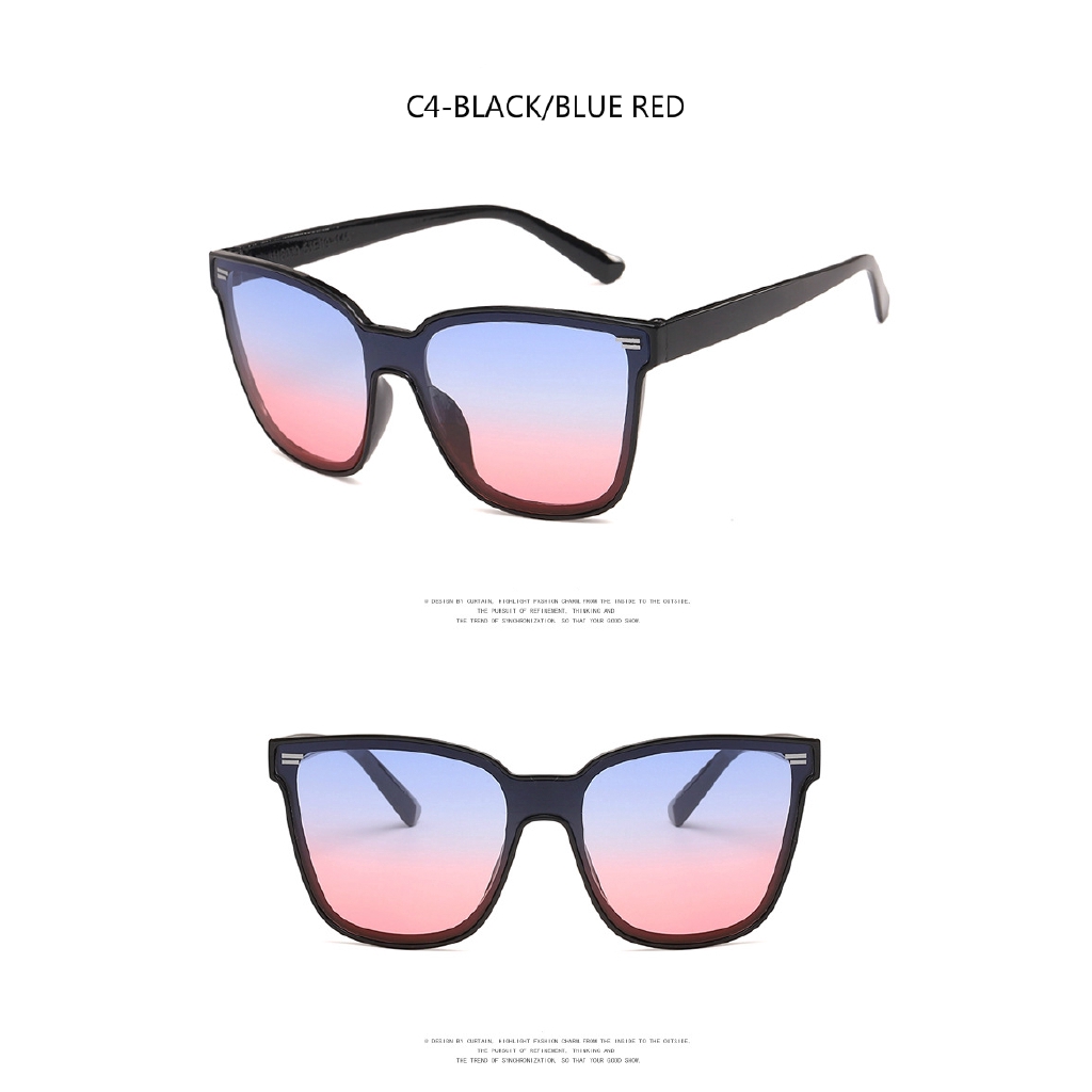 Kính mát đi biển thời trang khung lớn mới 2020