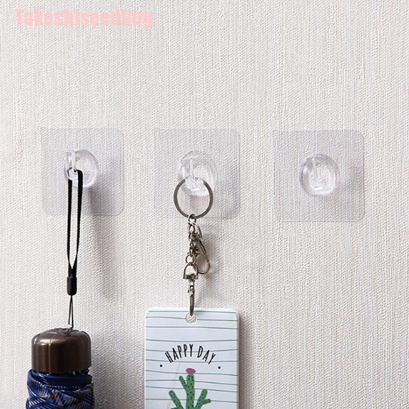 Set 1 / 10 Miếng Dán Tường Trong Suốt Trang Trí Nhà Cửa