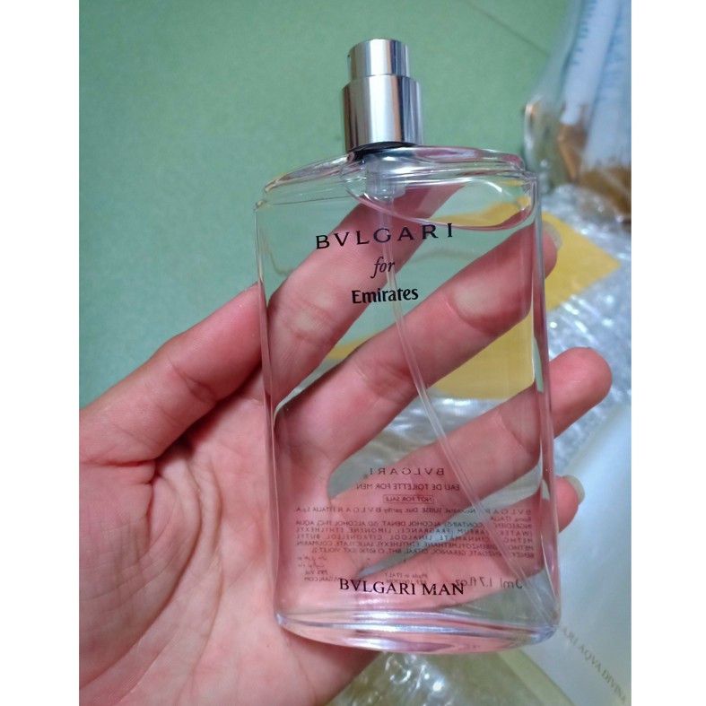 Nước hoa hàng không Emirates BVLGari | Thế Giới Skin Care