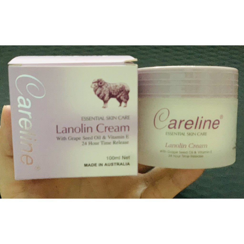 Kem dưỡng ẩm Careline Lanolin Cream Essential Skin Care