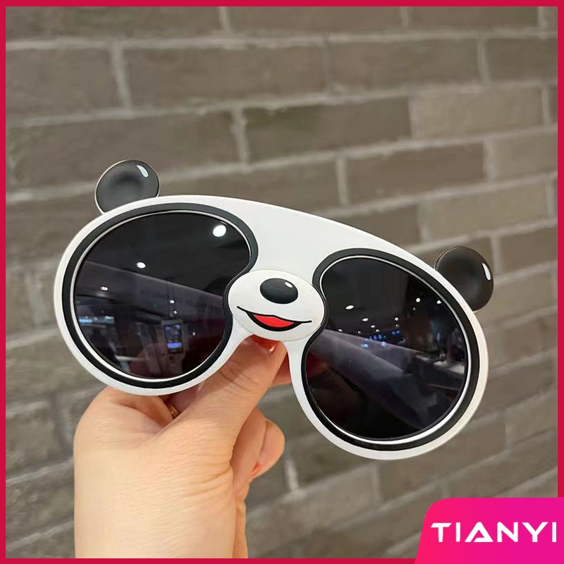 Kính Mát Phân Cực Chống Tia UV Hình Gấu Trúc Hoạt Hình Cho Bé 2022