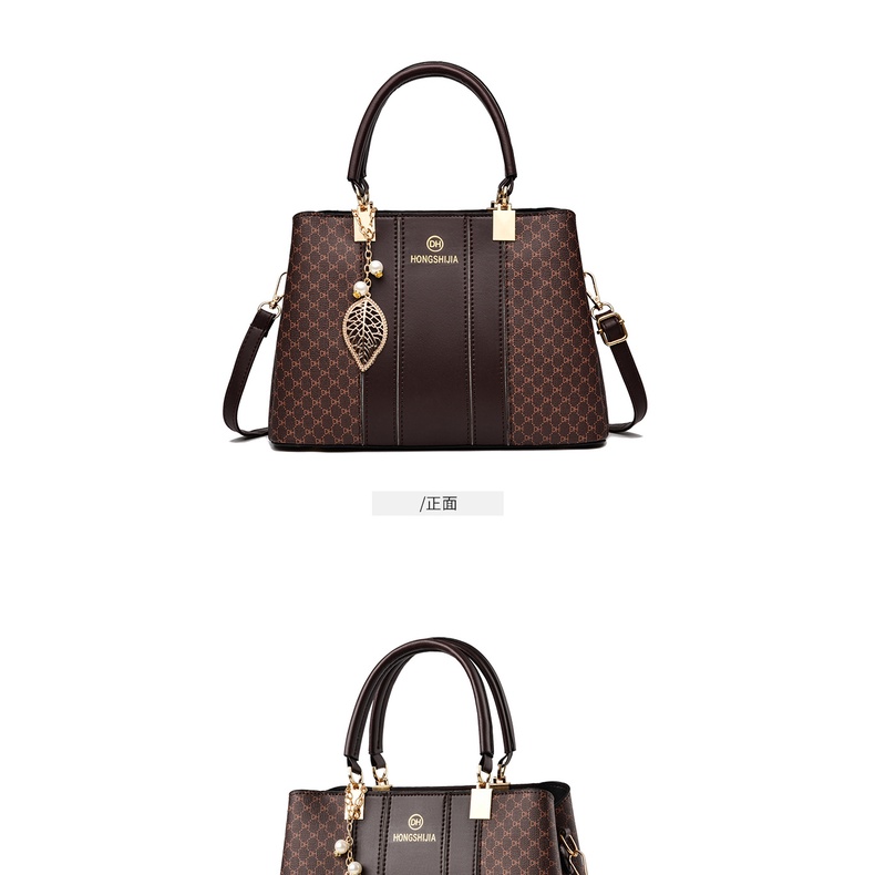 Túi Cho Mẹ Trung Niên Đơn Giản Mẫu Mới Túi Nữ Da Mềm Túi Xách Tay Bà Ngoại Túi Xách Tay Nữ Đi Chợ