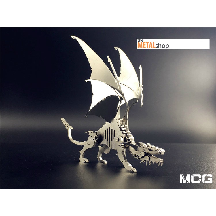 Mô Hình Lắp Ráp Kim Loại Dùng Vít MẪU RỒNG PHƯƠNG TÂY