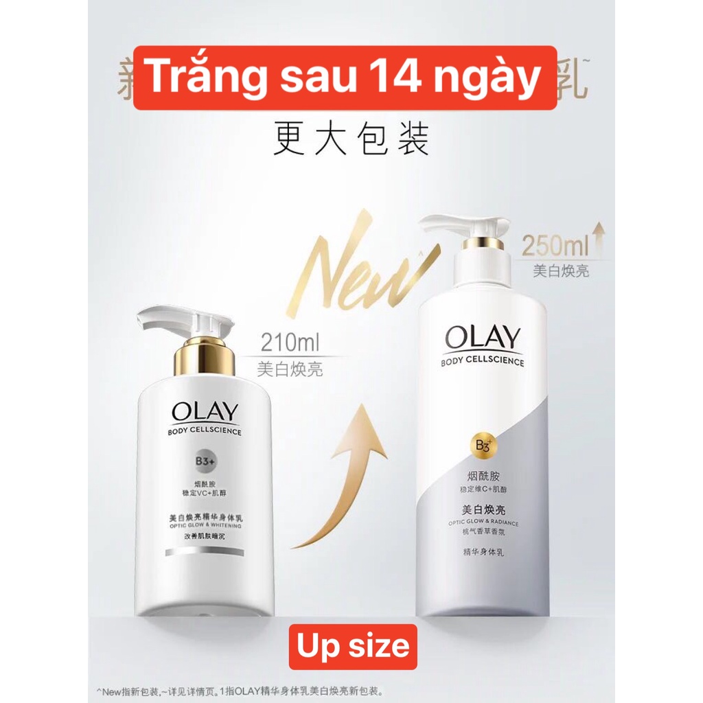 DƯỠNG THỂ OLAY ULTRA BRIGHT WHITE