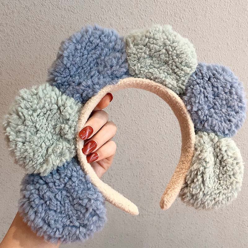 Băng Đô Cài Tóc Hình Hoa Hướng Dương Dễ Thương Cho Nữ