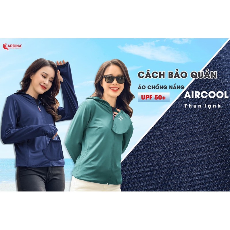 Áo chống nắng 2 lớp Cadina