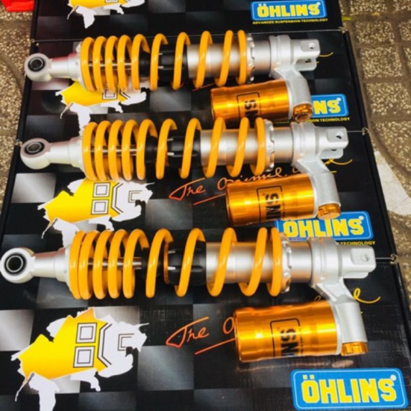 Phuộc Ohlins bình dầu rời, gắn Vario,Click,Mio,Vision...