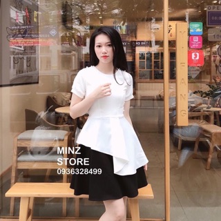 Áo thiết kế vạt chéo