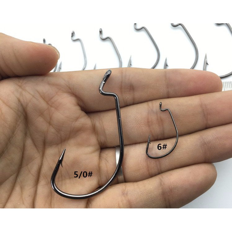 Set 20 lưỡi câu cá chuyên dụng tùy chọn kích thước