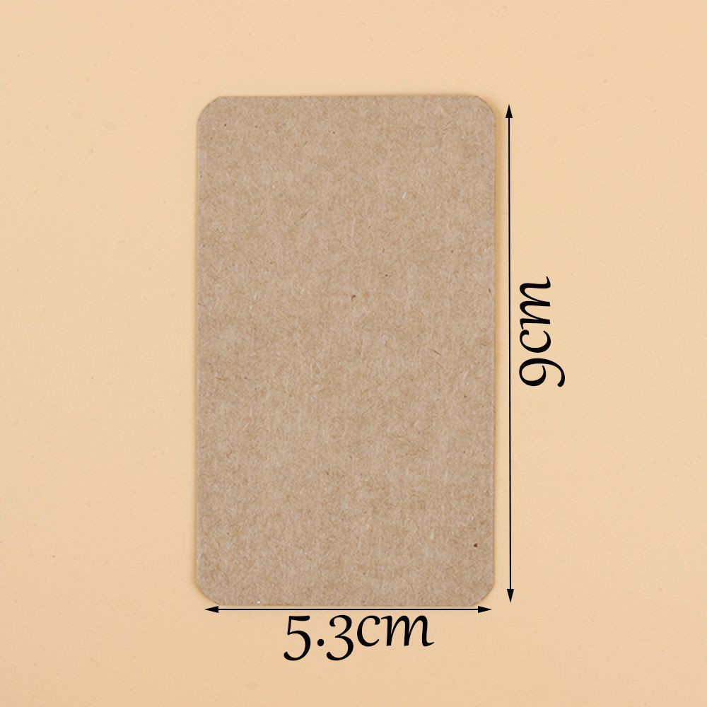 Bộ 20/100 giấy kraft kích thước 14.4*9.4cm dùng làm thiệp mời trang trí tiện dụng