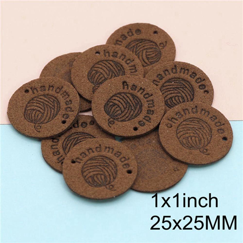Set 20 Nhãn Dán Hình Tròn Dùng Trang Trí Quần Áo