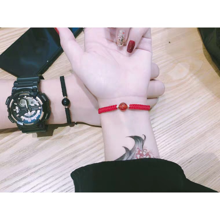 Vòng Đôi Bi Bạc Đa Tư Nhiên ( Thông báo size cổ tay )