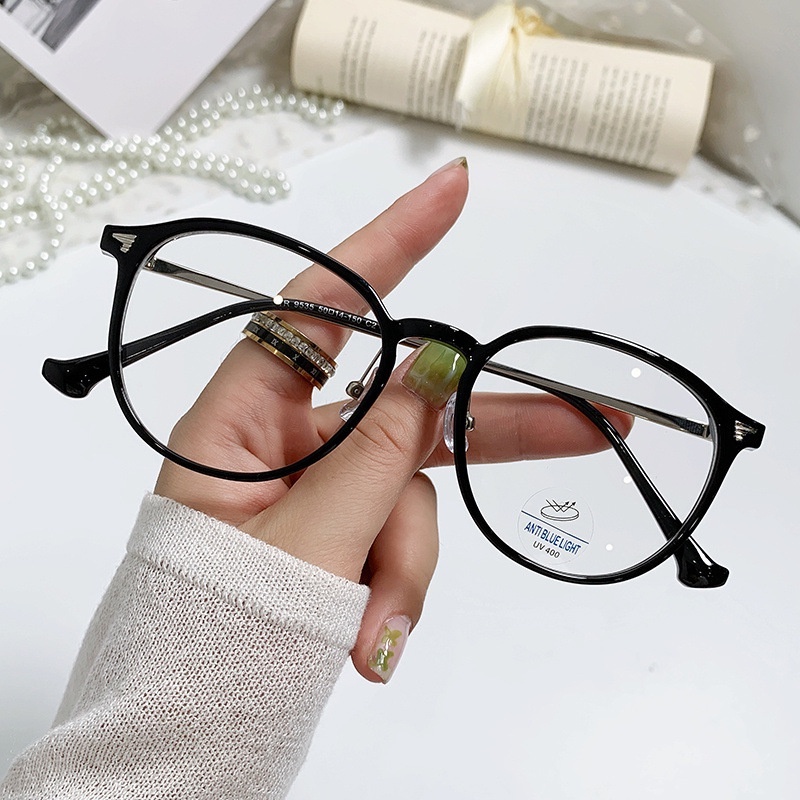 Kính Mát Gọng oval Chống Ánh Sáng Xanh Thời Trang Mới Cho Học Sinh