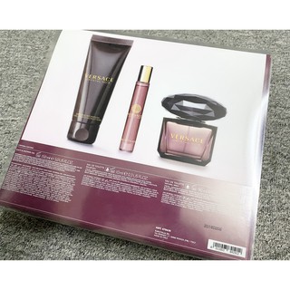 💥 Gift set nước hoa nữ Crystal Noir - Versace