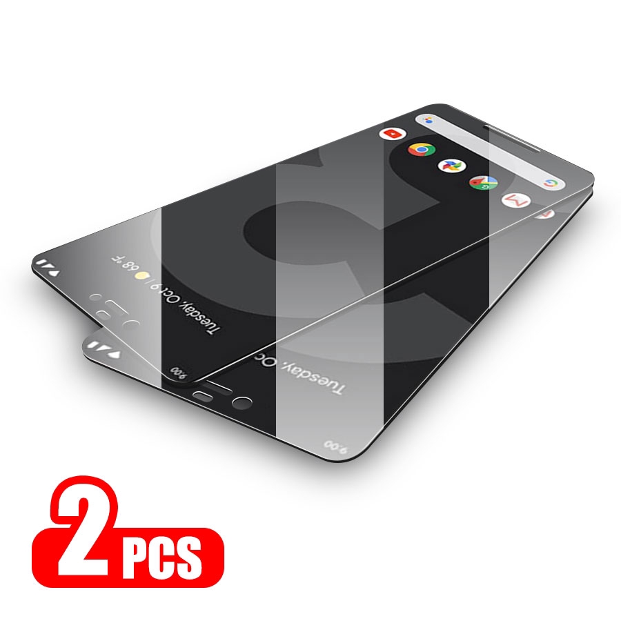 Bộ 2 kính cường lực dán bảo vệ màn hình dành cho Google Pixel 5 4 4a 3a 3 2 XL