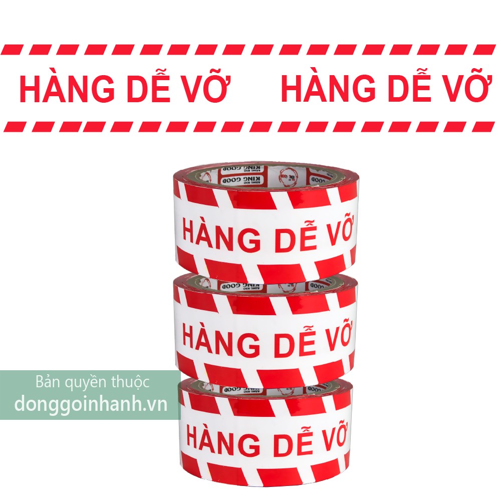 Combo 3 Cuộn Băng Keo Hàng Dễ Vỡ [GHN] 100y C3BK4M