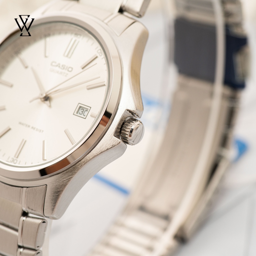 Đồng Hồ Quartz Nam Casio WATCHSTORE MTP-1183A-7ADF Thiết Kế Mặt Kính Khoáng 38.5mm, Dây Kim Loại Và Vỏ Thép Không Gỉ