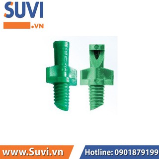Béc nhộng phun 1 bên họng phun 1.8 ly xanh lá bb-1.8 bịch 100 cái