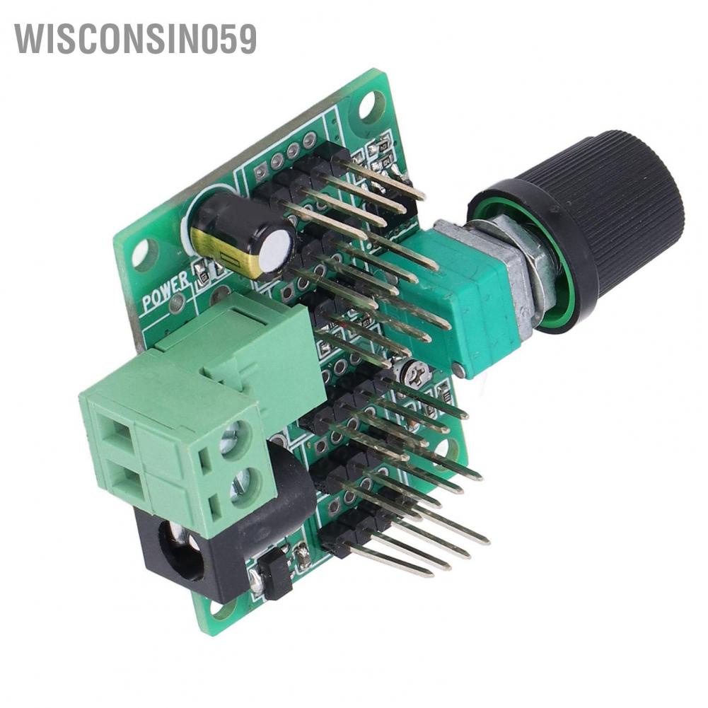 Wisconsin059 USB Fan Speed Controller PWM Regulator Governor Control Module for Cooling FC‑D012‑P006