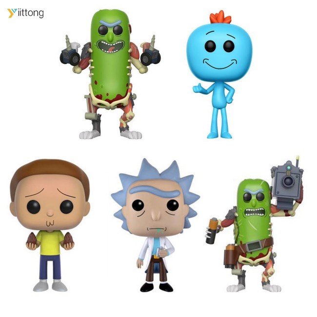 🔥Bán hàng🔥Mô Hình Nhân Vật Phim Hoạt Hình Rick and Morty Bằng PVC