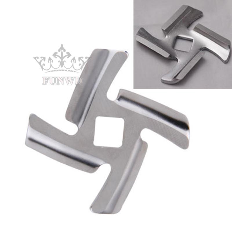 Bộ lưỡi dao lỗ 8mm bằng thép không gỉ thay thế cho máy xay thịt (có bán lẻ)
