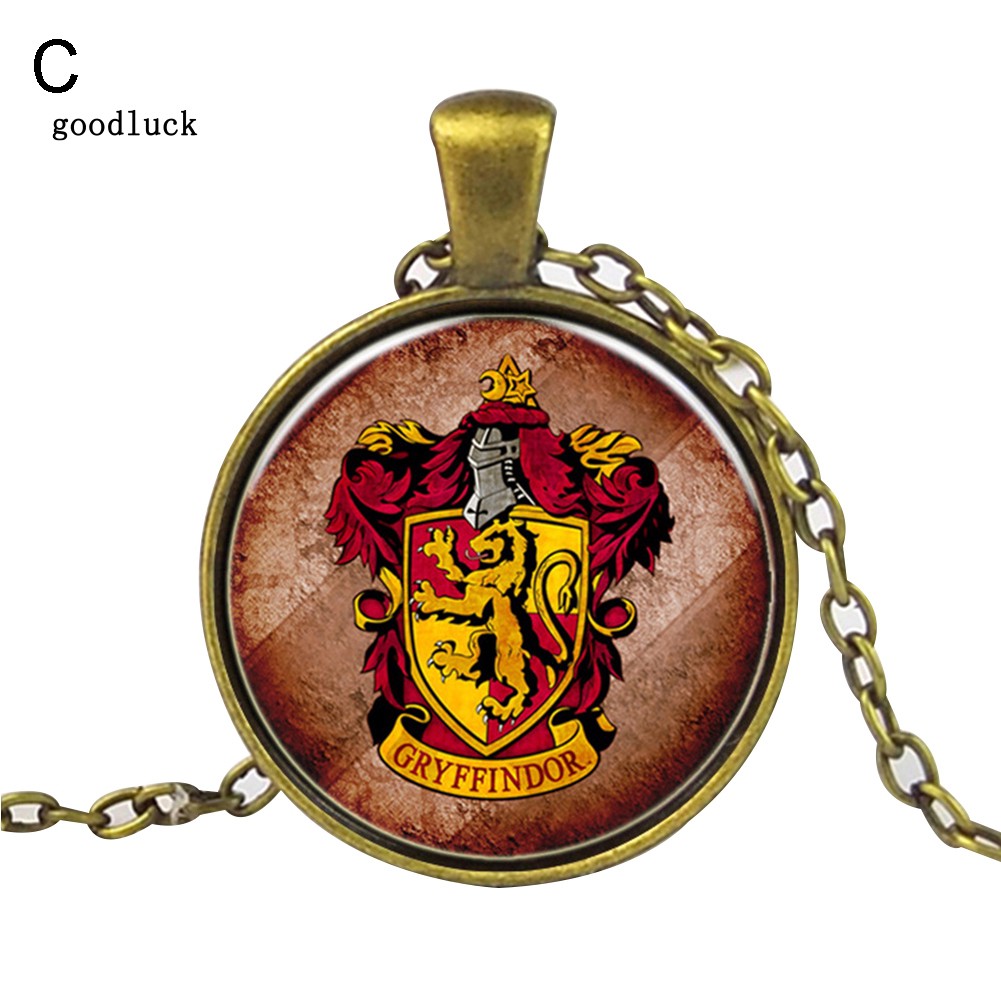 Dây chuyền hợp kim phối mặt phong cách Vintage chủ đề phim Harry Potter | BigBuy360 - bigbuy360.vn