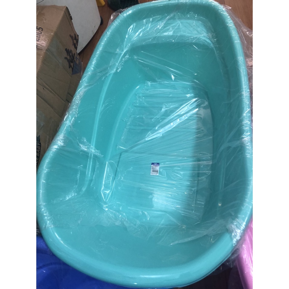 Chậu Tắm Siêu Đại , Chậu Tắm Viền Rộng Nhựa Song Long Chính Hãng