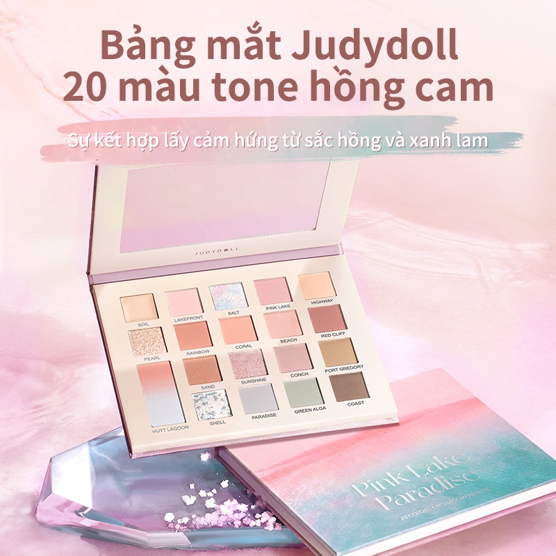 Bảng mắt Judydoll 19/20 màu 5 chủ đề tùy chọn 22g độc đáo