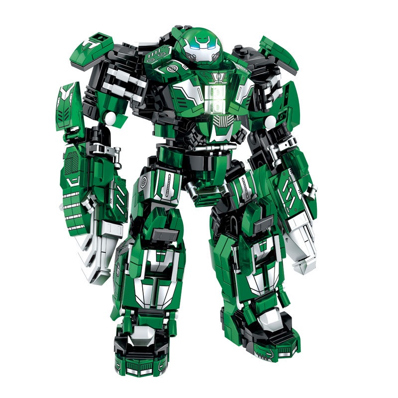 Tương thích phim bộ các Avenger người Sắt Anti-Hulk đồ chơi xếp hình lắp ráp