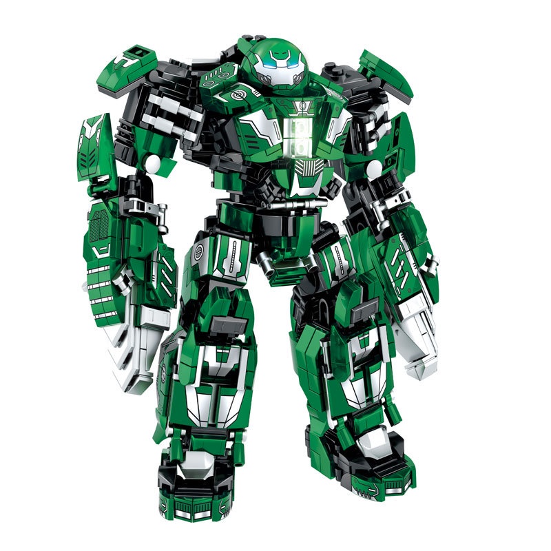 BỘ ĐỒ CHƠI XẾP HÌNH Mô Hình LEGO Người Sắt, Lắp Ráp Mô Hình Iron man, ROBOT Hulkbuster