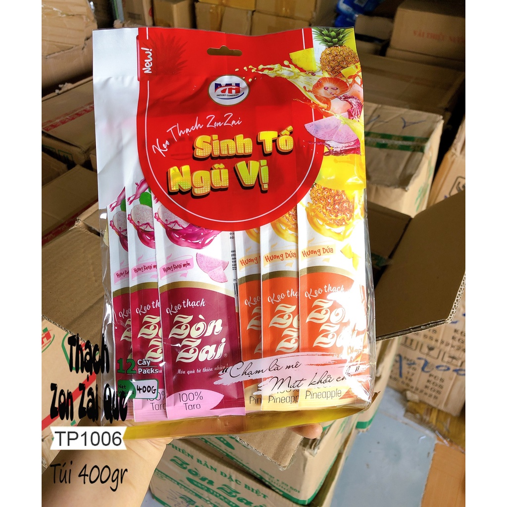 Thạch ZÒN ZAI túi 800gr