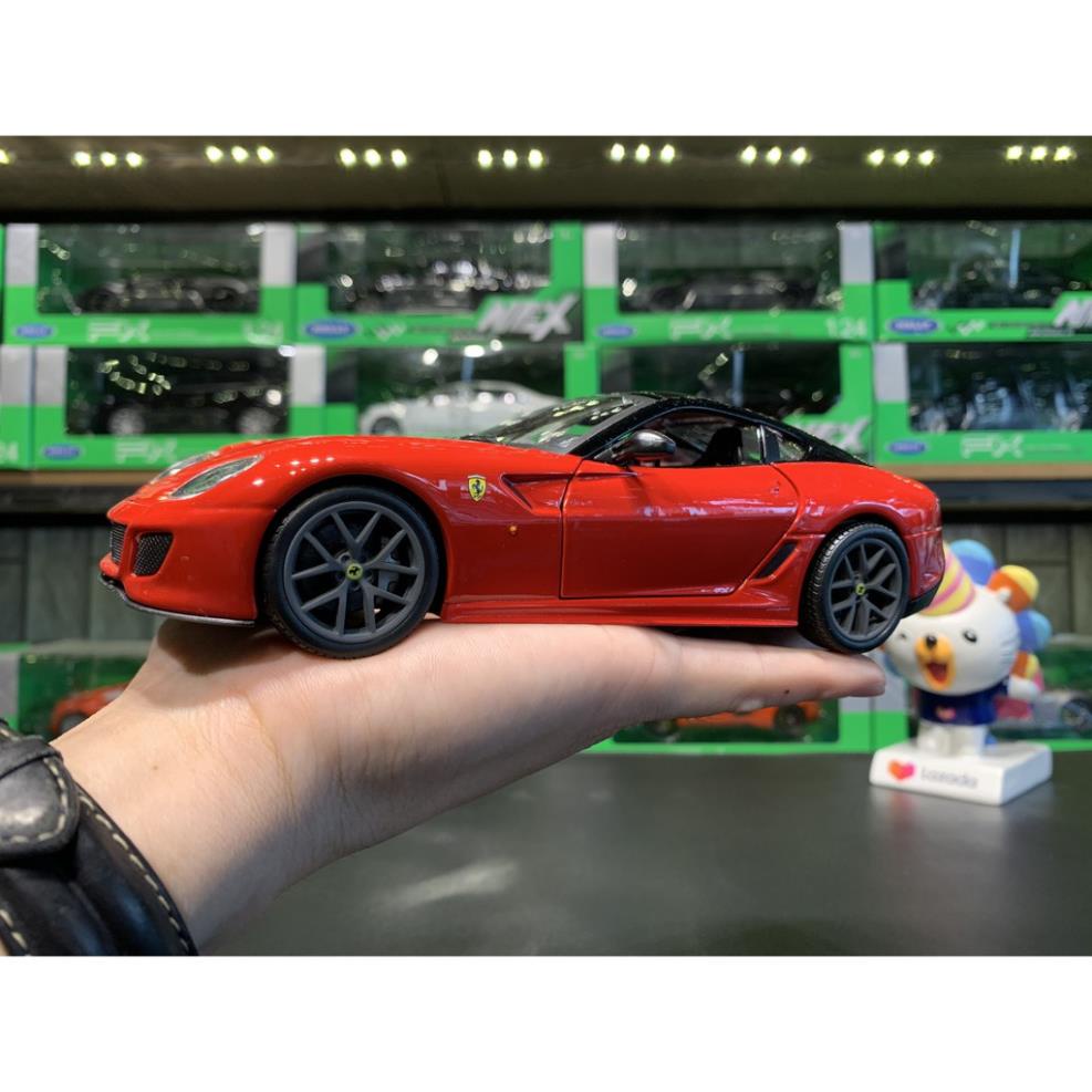 Mô hình xe Ferrari 599 GTO tỉ lệ 1:24 hãng Burago màu đỏ