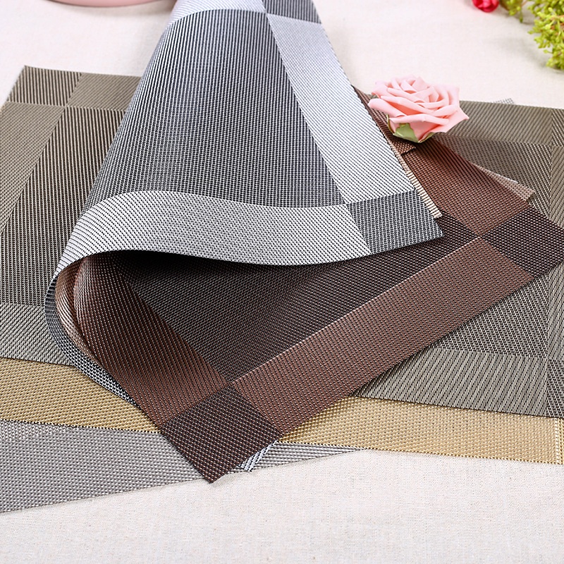 Tấm lót bàn ăn Living C, chất liệu teslin cách nhiệt, chồng trơn trượt, cao cấp chuyên dụng - L39