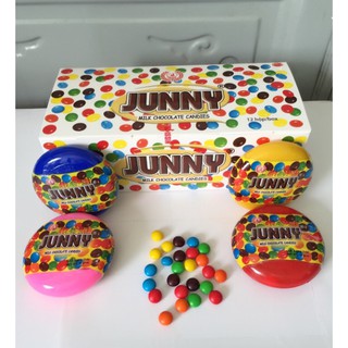 Kẹo socola Junny hộp tròn 12 hộp