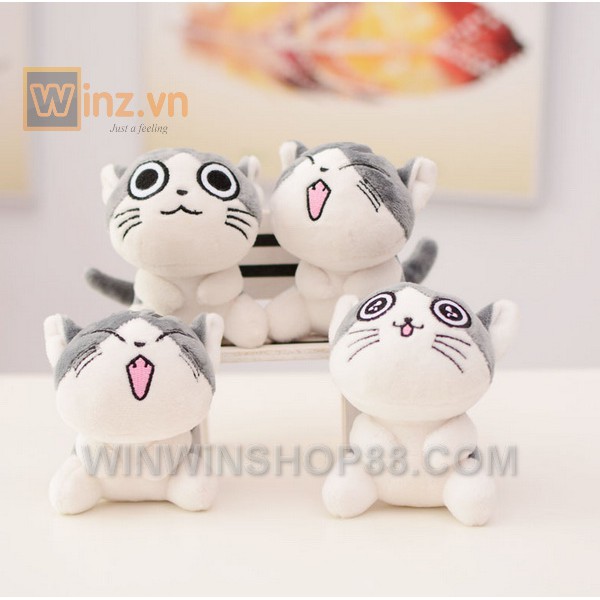 Combo 2 móc khóa gấu bông mèo Chii  - Winz.vn