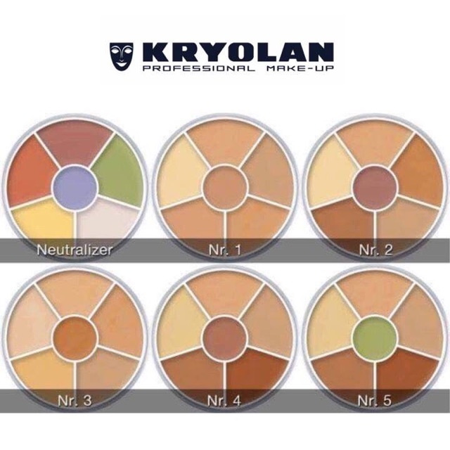 Bảng che khuyết điểm Concealer Circle KRYOLAN