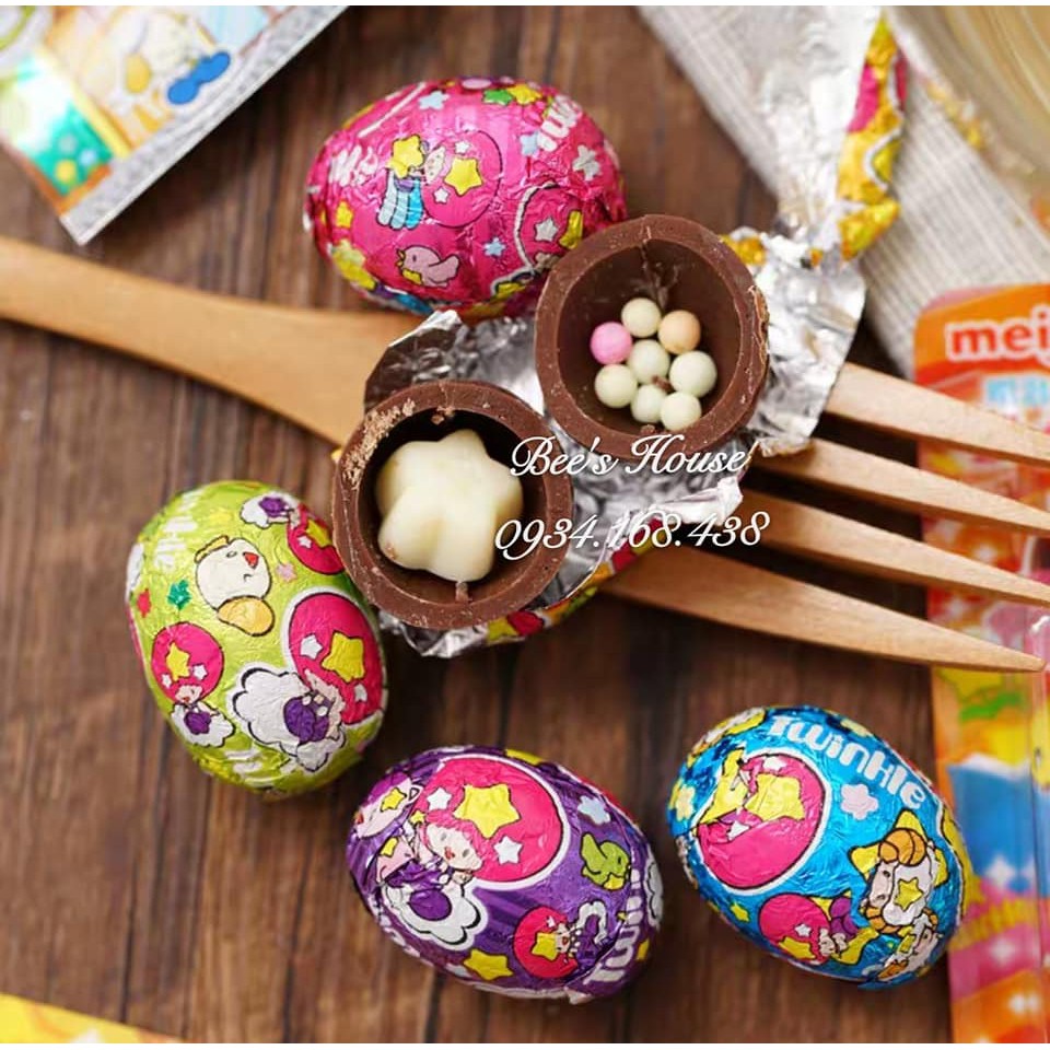 Chocolate + Kẹo quả trứng Meiji