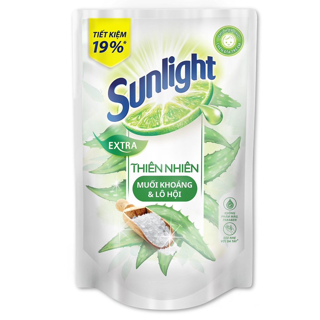 Nước rửa chén Sunlight Thiên Nhiên Túi 750g