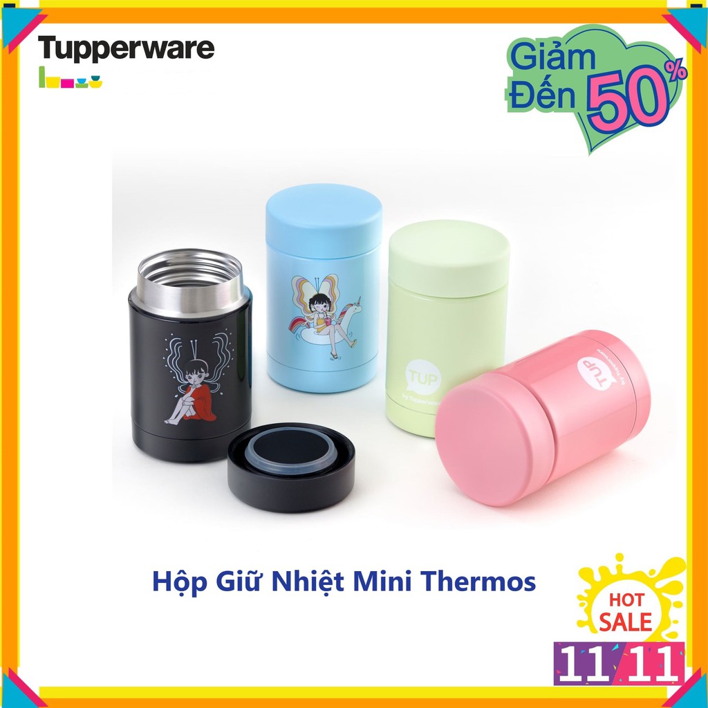 HỘP GIỮ NHIỆT MINI THERMOS TUPPERWARE 250ML