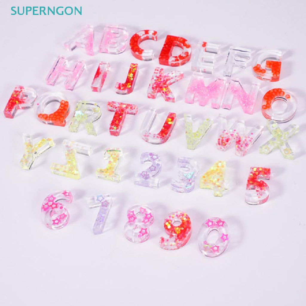 Khuôn Silicon Trong Suốt Hình Chữ Cái Lớn