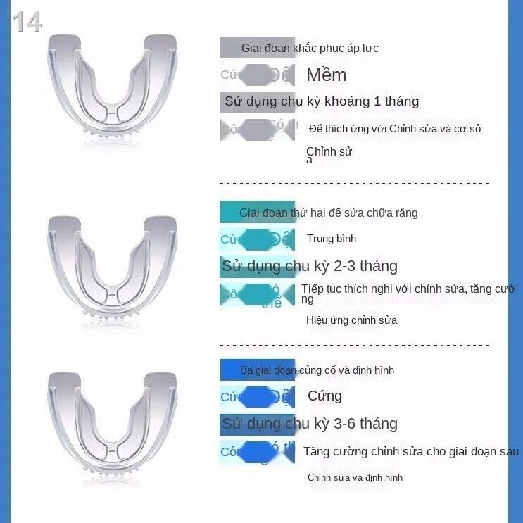 2021 ☫♛∏Tạo tác răng hàm Niềng răng chống răng hàm Chỉnh nha Chỉnh hình răng Người lớn Ngủ đêm Tập luyện thể thao Ban đê