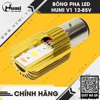 Bóng Led Pha Humi V1 Siêu Sáng 12V-85V [RẺ VÔ ĐỊCH]