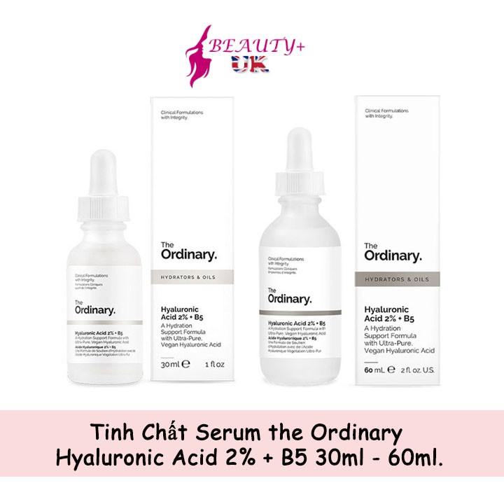 Tinh Chất Serum the Ordinary Hyaluronic Acid 2% + B5 30ml - 60ml