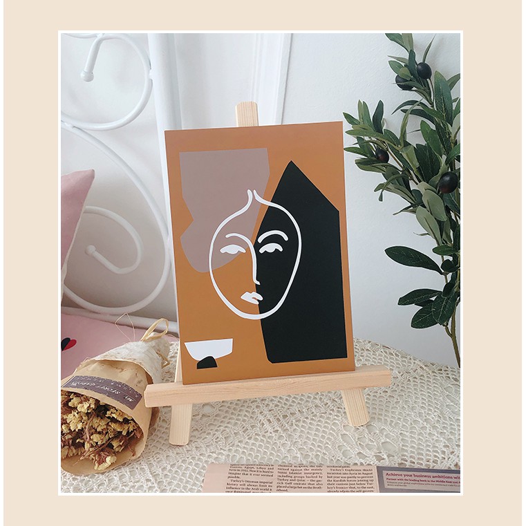 Ohaya Log Giá Đỡ Điện Thoại / Máy Tính Bảng / ipad Để Bàn Bằng Gỗ Vẽ Họa Tiết Nhỏ Xinh