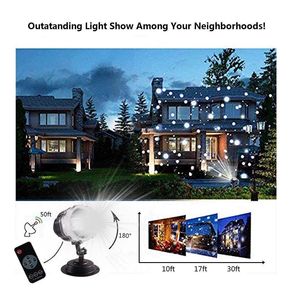 FOREVER Đèn LED Chiếu Tuyết Cho Ngày Giáng Sinh Mới